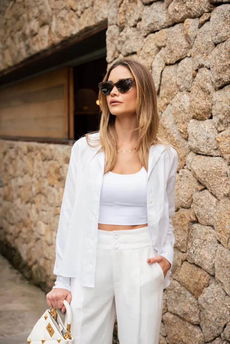 Hidrogênio - LIGHT WHITE LINEN SHIRT - 19744002 Hidrogênio - LIGHT WHITE LINEN SHIRT - 19744002