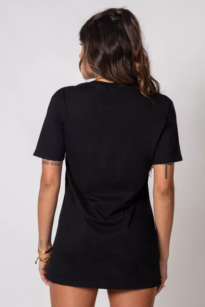 Hipkini - Large T-Shirt Pov: Gym Summer Black with Silk - 33330237 Hipkini - Large T-Shirt Pov: Gym Summer Black with Silk - 33330237