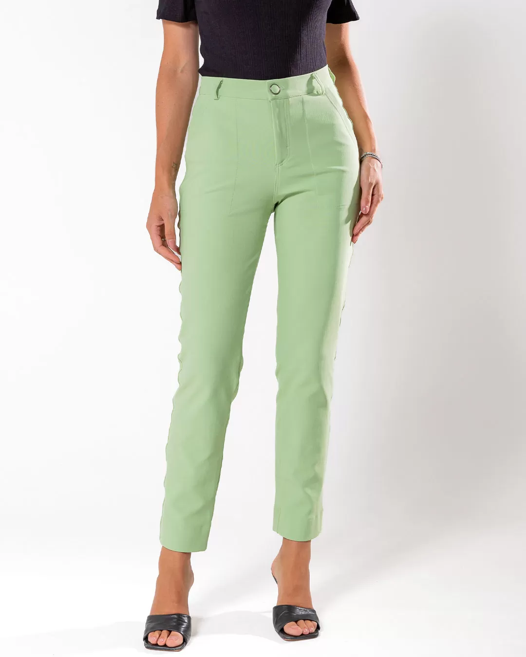 Miss Misses - Pants Miss Misses Tailoring With Pockets Green - 54068023 Miss Misses - Pants Miss Misses Tailoring With Pockets Green - 54068023