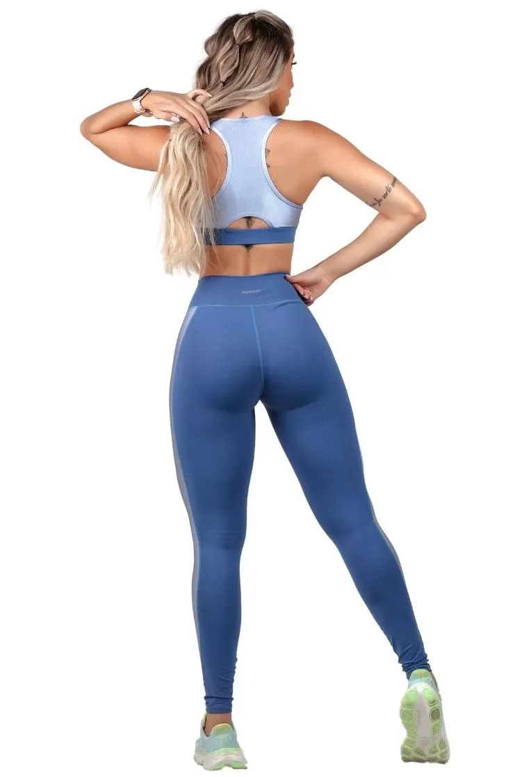 Garotafit - Pants Legging India Blue - FUS458LG Garotafit - Pants Legging India Blue - FUS458LG
