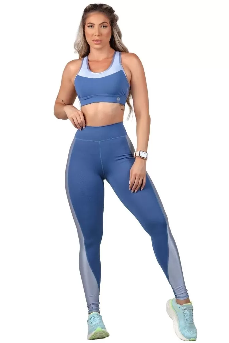 Garotafit - Pants Legging India Blue - FUS458LG Garotafit - Pants Legging India Blue - FUS458LG