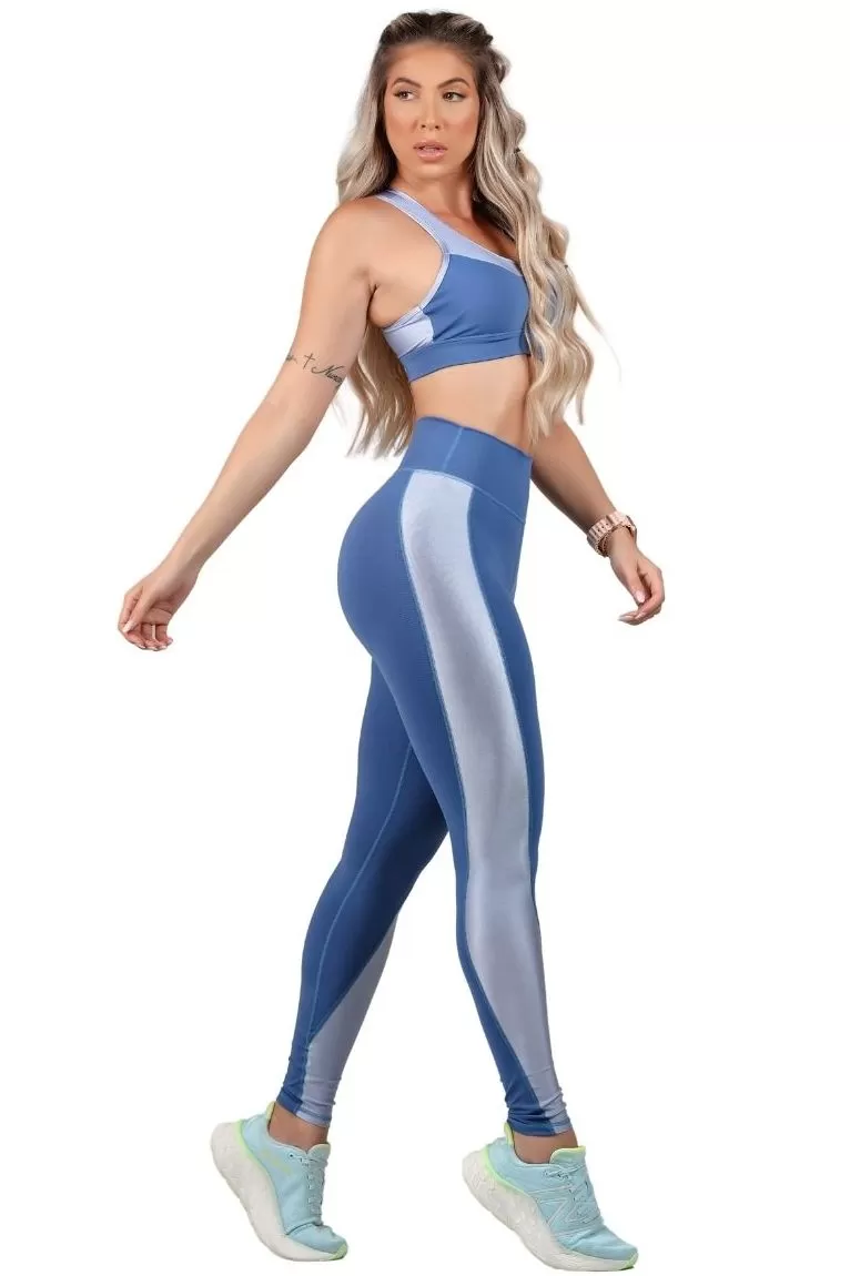 Garotafit - Pants Legging India Blue - FUS458LG Garotafit - Pants Legging India Blue - FUS458LG