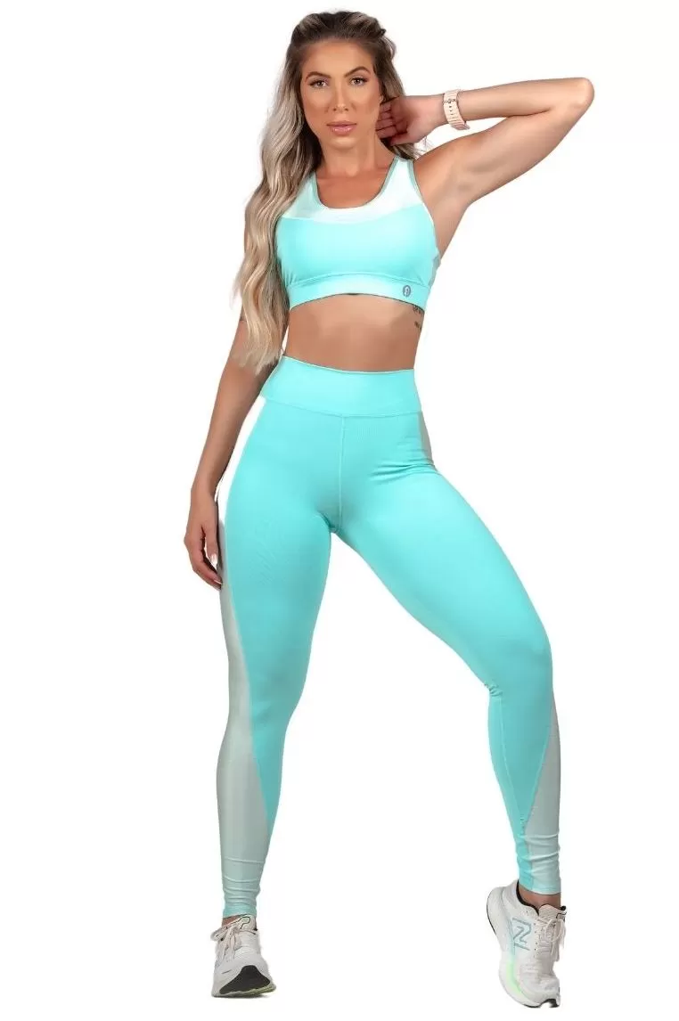 Garotafit - Pants Legging India Aqua green - FUS458HSLG Garotafit - Pants Legging India Aqua green - FUS458HSLG