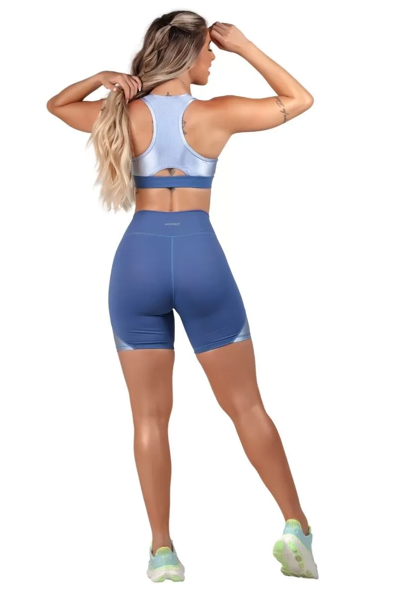 Garotafit - Blue India Shorts - SH529LG Garotafit - Blue India Shorts - SH529LG