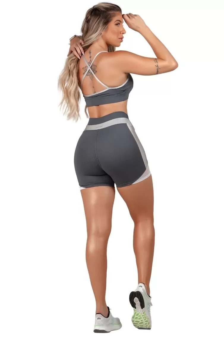 Garotafit - Set Astana Gray - SCJ74CG Garotafit - Set Astana Gray - SCJ74CG