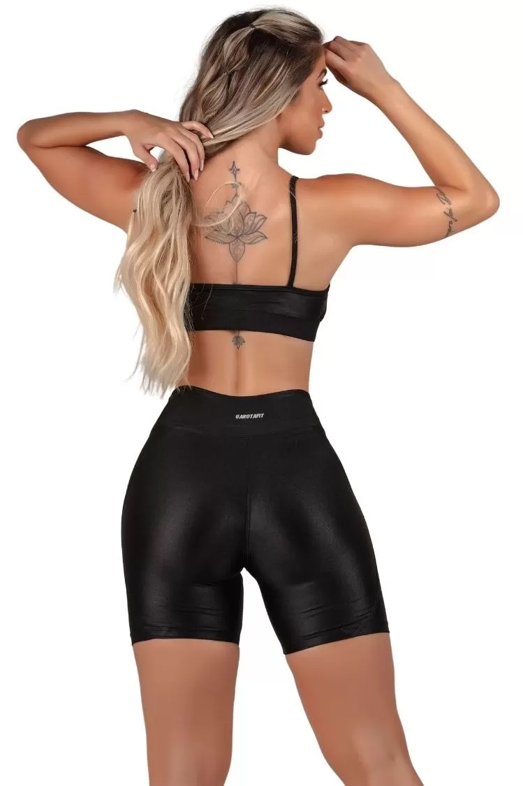 Garotafit - Black Ethiopia Top - TOB78AG Garotafit - Black Ethiopia Top - TOB78AG