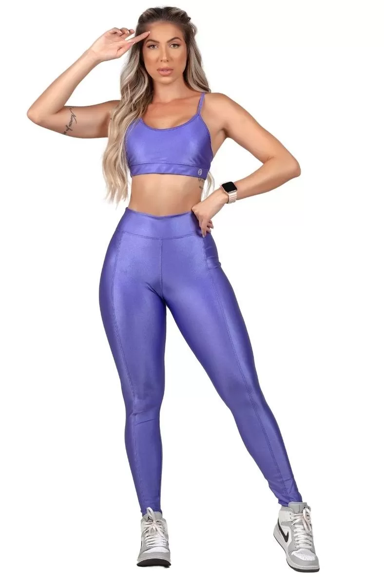 Garotafit - Pants Legging Ethiopia Lilac - FUS453LPG Garotafit - Pants Legging Ethiopia Lilac - FUS453LPG