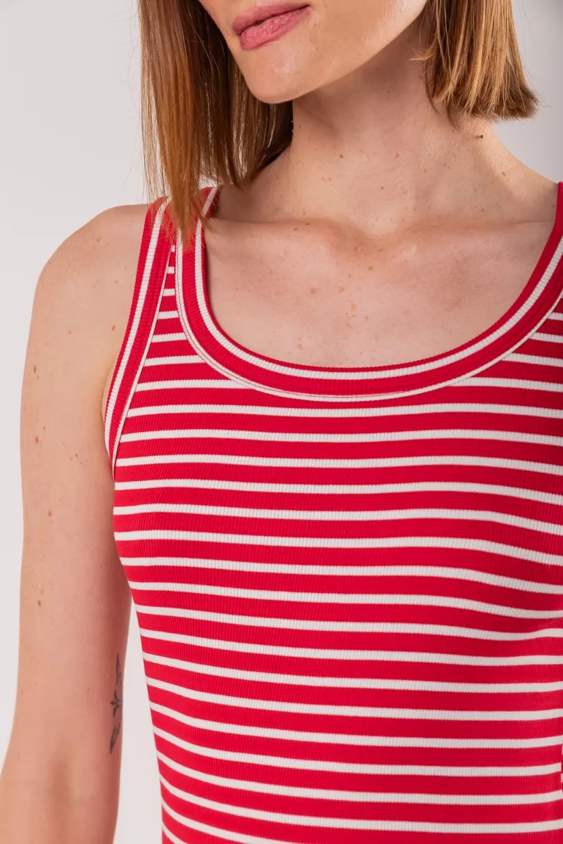 Hidrogênio - RED RIBBED STRIPED VAT - 19848008 Hidrogênio - RED RIBBED STRIPED VAT - 19848008