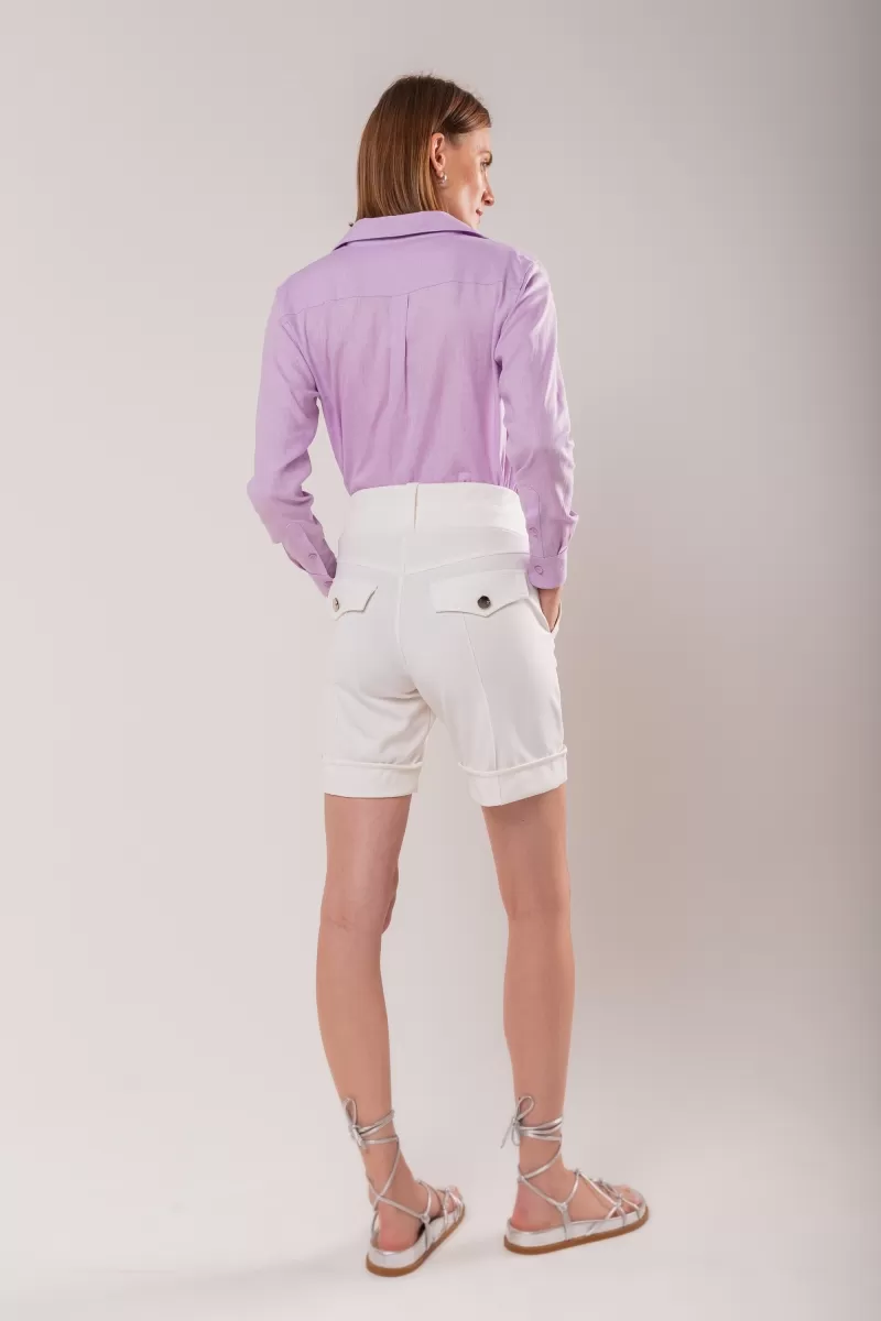 Hidrogênio - OFFWHITE TAILORING BERMUDA - 19833018 Hidrogênio - OFFWHITE TAILORING BERMUDA - 19833018