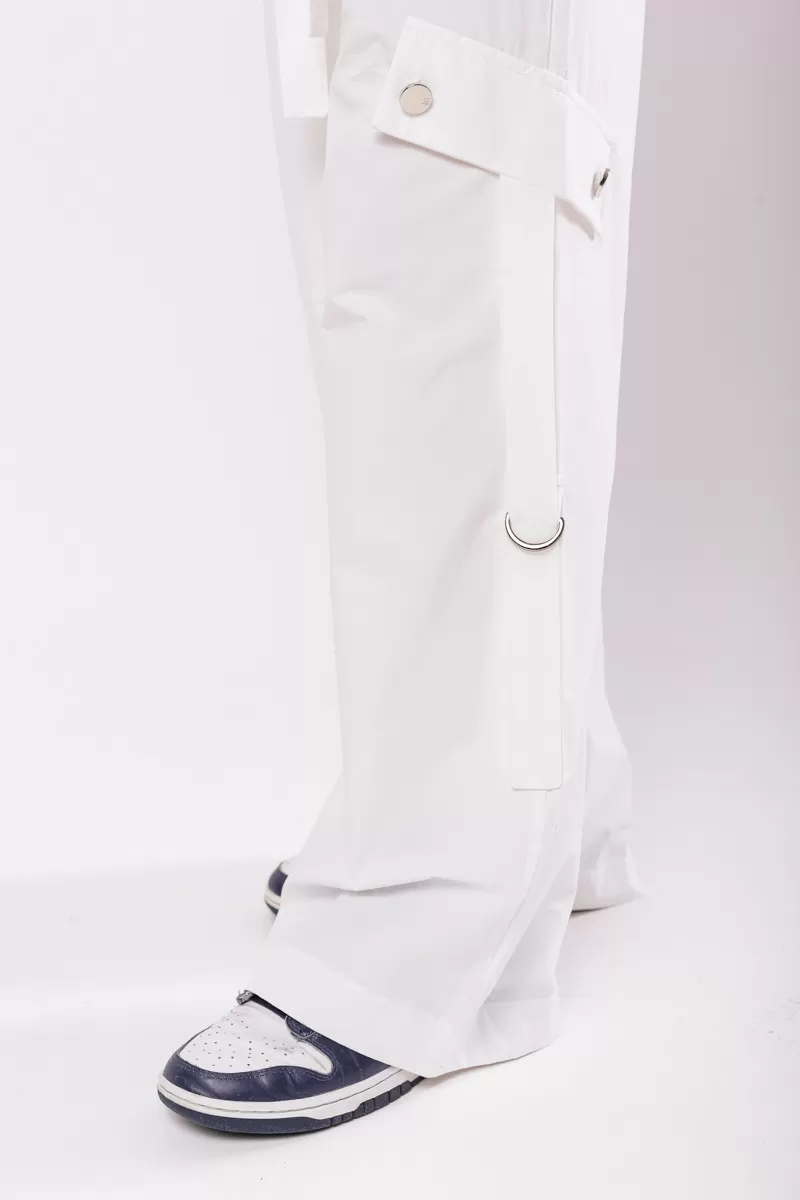 Hidrogênio - MURIEL CARGO OFFWHITE PARACHUTES PANTS - 19765018 Hidrogênio - MURIEL CARGO OFFWHITE PARACHUTES PANTS - 19765018