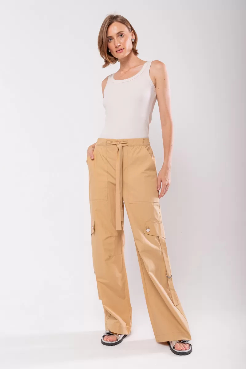 Hidrogênio - MURIEL CARGO WHEAT PARACHUTES PANTS - 19765343 Hidrogênio - MURIEL CARGO WHEAT PARACHUTES PANTS - 19765343
