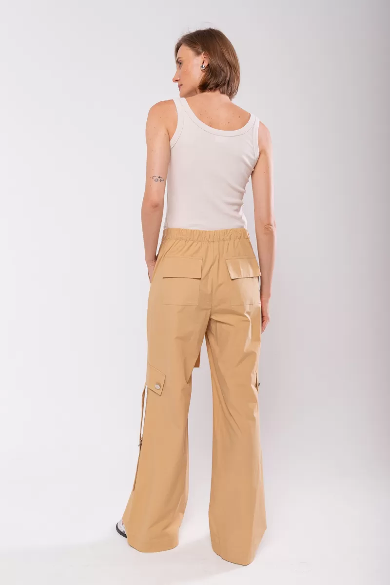 Hidrogênio - MURIEL CARGO WHEAT PARACHUTES PANTS - 19765343 Hidrogênio - MURIEL CARGO WHEAT PARACHUTES PANTS - 19765343