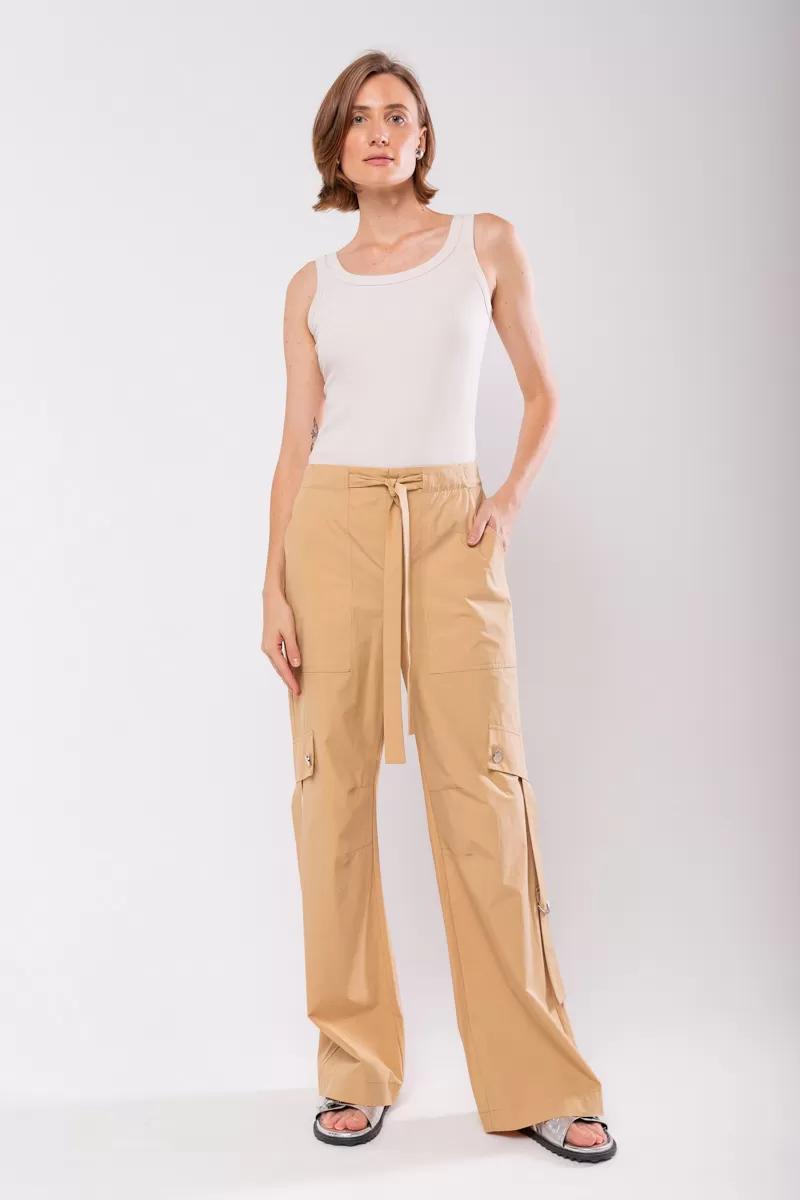 Hidrogênio - MURIEL CARGO WHEAT PARACHUTES PANTS - 19765343 Hidrogênio - MURIEL CARGO WHEAT PARACHUTES PANTS - 19765343