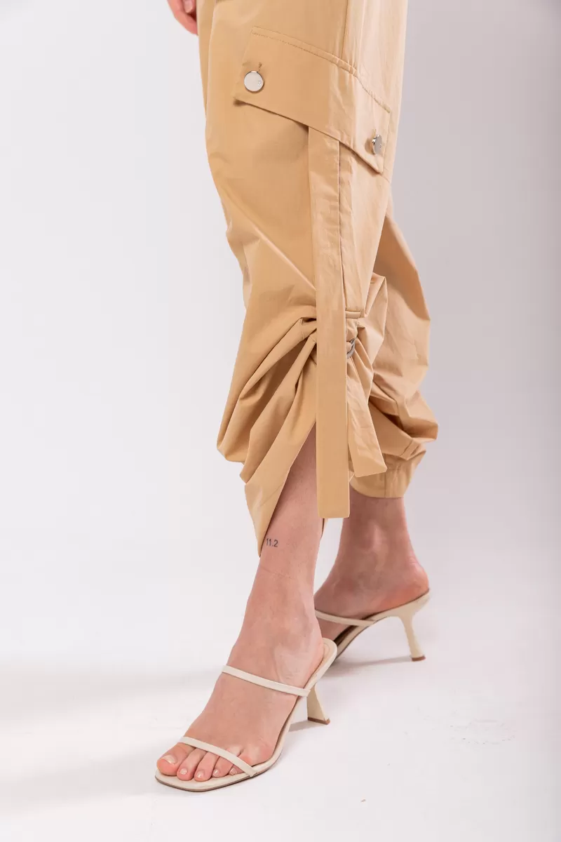 Hidrogênio - MURIEL CARGO WHEAT PARACHUTES PANTS - 19765343 Hidrogênio - MURIEL CARGO WHEAT PARACHUTES PANTS - 19765343