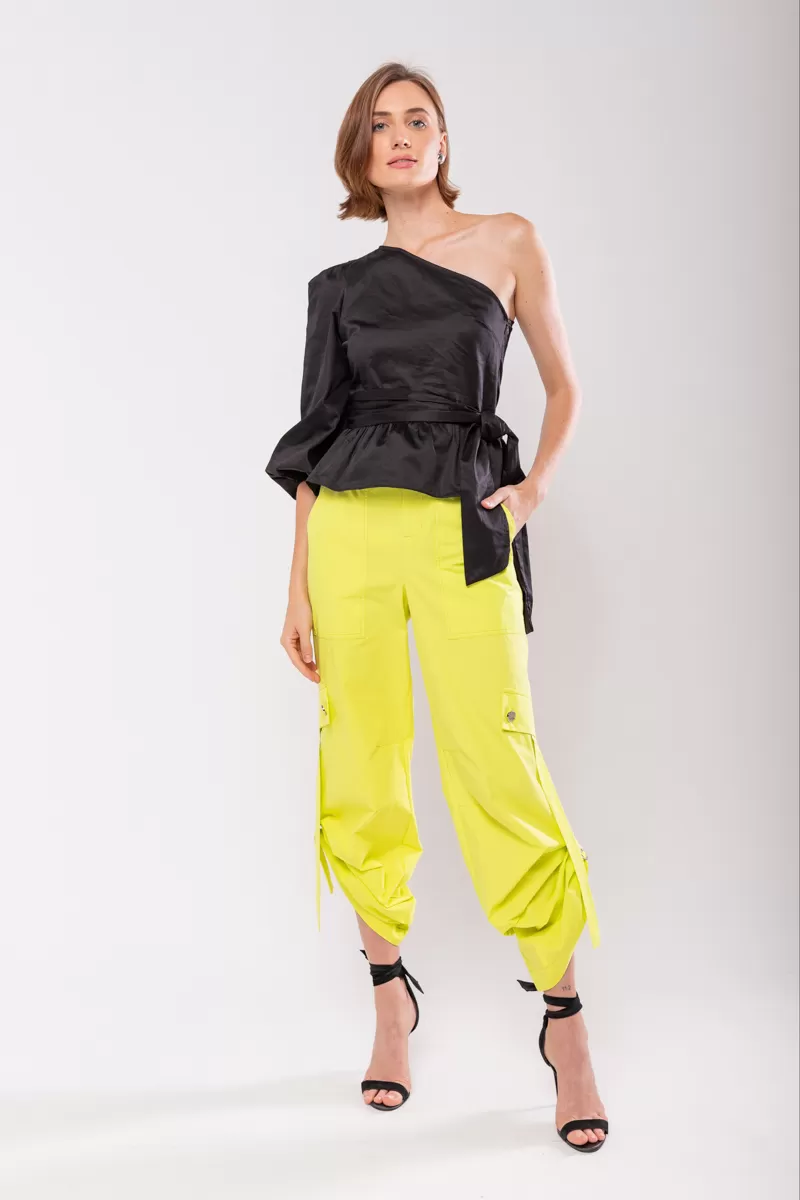 Hidrogênio - MURIEL CARGO WHEAT PARACHUTES PANTS - 19765524 Hidrogênio - MURIEL CARGO WHEAT PARACHUTES PANTS - 19765524
