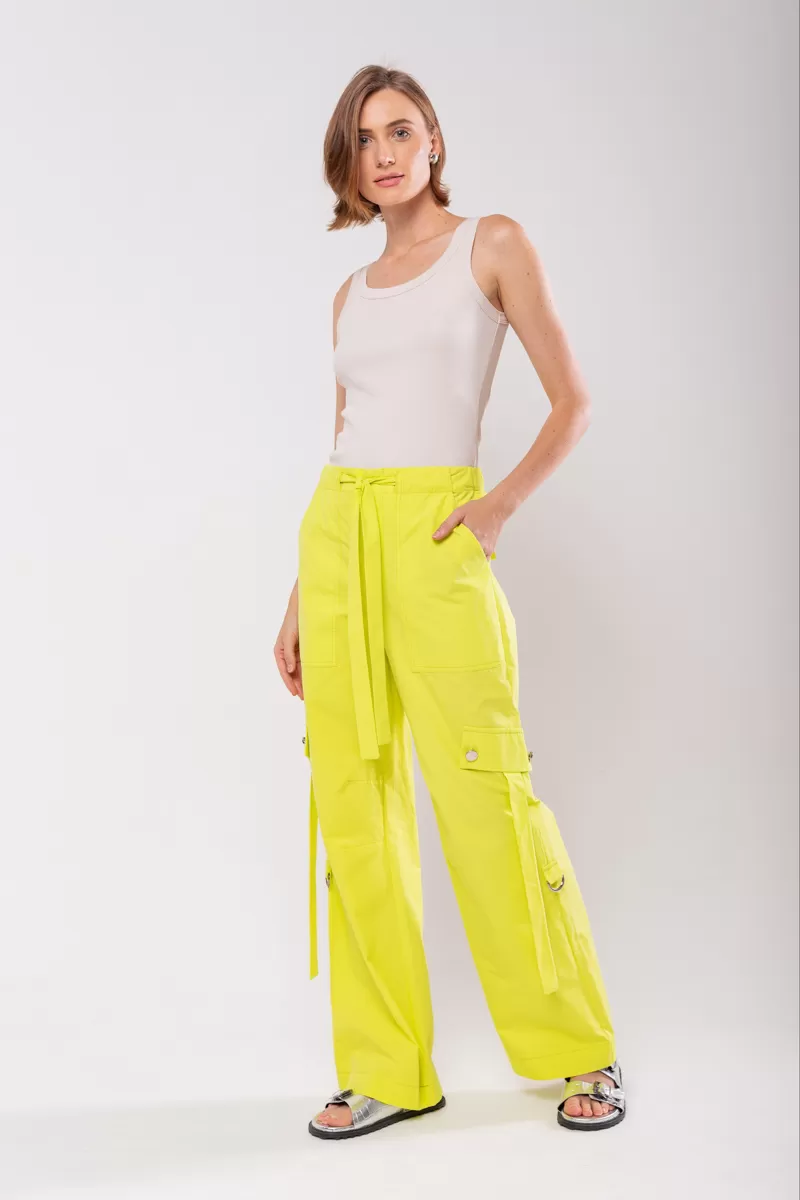 Hidrogênio - MURIEL CARGO WHEAT PARACHUTES PANTS - 19765524 Hidrogênio - MURIEL CARGO WHEAT PARACHUTES PANTS - 19765524