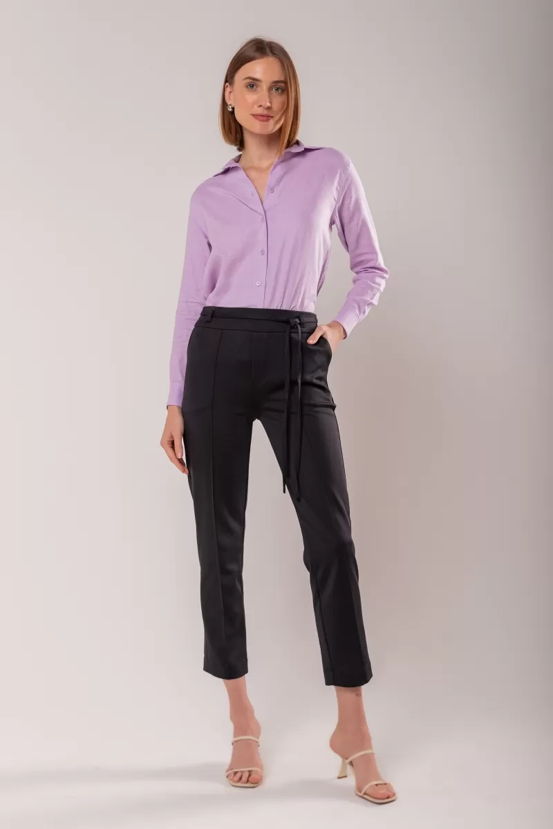 Hidrogênio - NANCI FISHERMAN TROUSERS BLACK - 19830001 Hidrogênio - NANCI FISHERMAN TROUSERS BLACK - 19830001