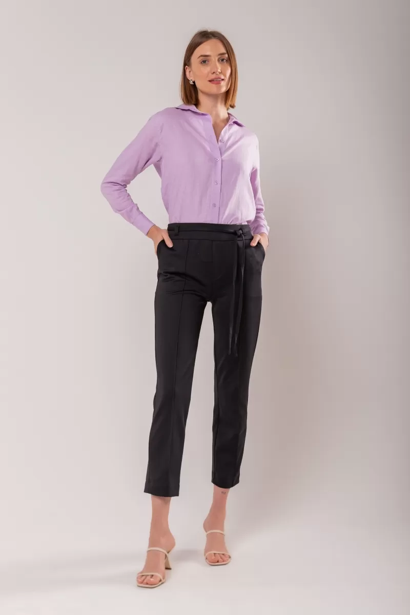 Hidrogênio - NANCI FISHERMAN TROUSERS BLACK - 19830001 Hidrogênio - NANCI FISHERMAN TROUSERS BLACK - 19830001