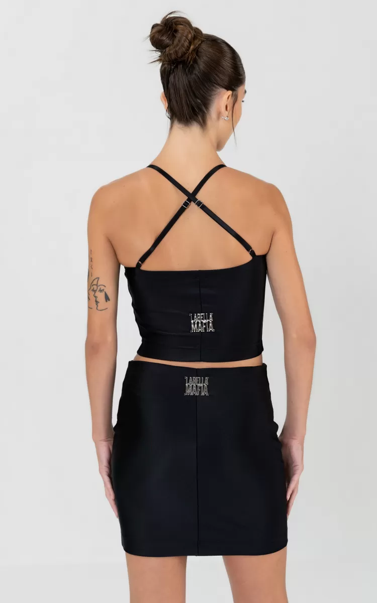 Labellamafia - Set Top and Skirt Involve Black Labellamafia - 29803 Labellamafia - Set Top and Skirt Involve Black Labellamafia - 29803