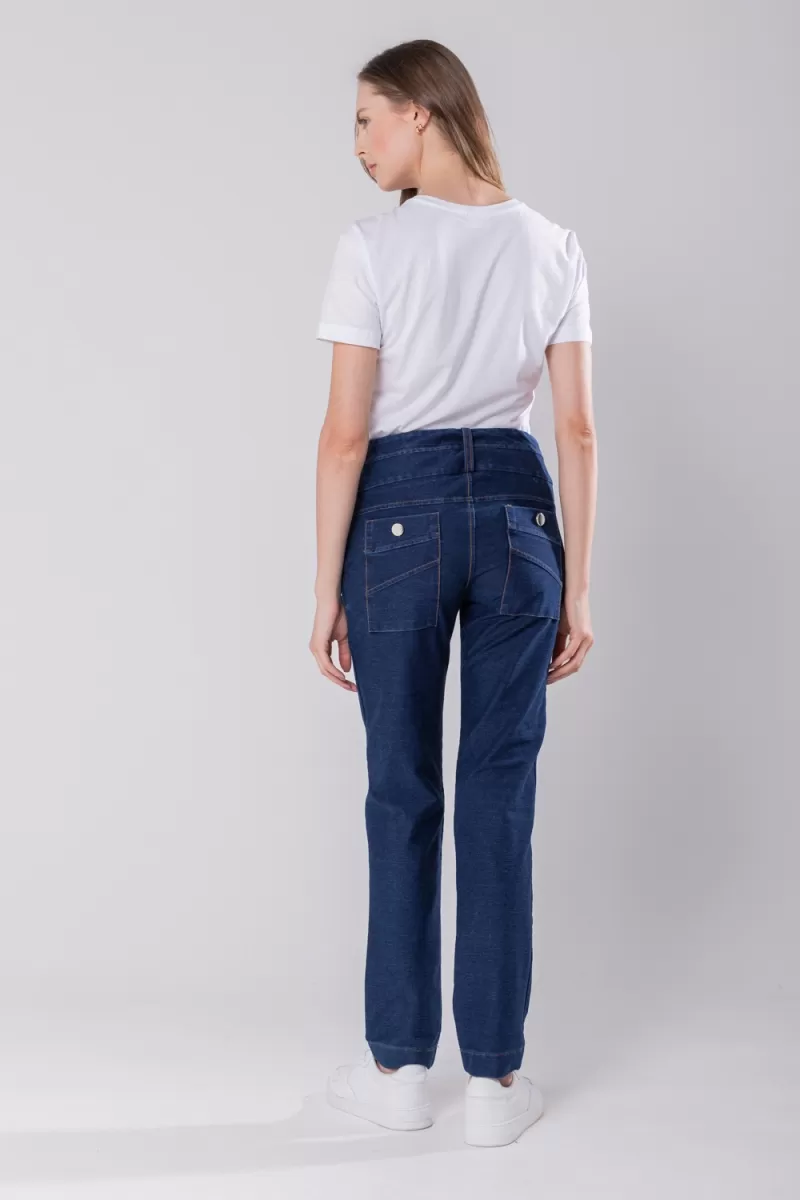 Hidrogênio - FISHERMAN JEANS WITH LAPEL BLACKBERRY - 19341042 Hidrogênio - FISHERMAN JEANS WITH LAPEL BLACKBERRY - 19341042