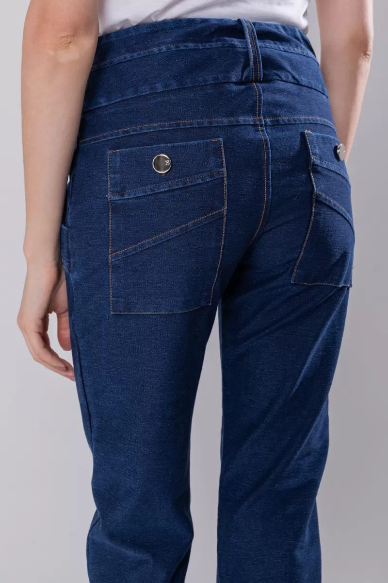 Hidrogênio - FISHERMAN JEANS WITH LAPEL BLACKBERRY - 19341042 Hidrogênio - FISHERMAN JEANS WITH LAPEL BLACKBERRY - 19341042