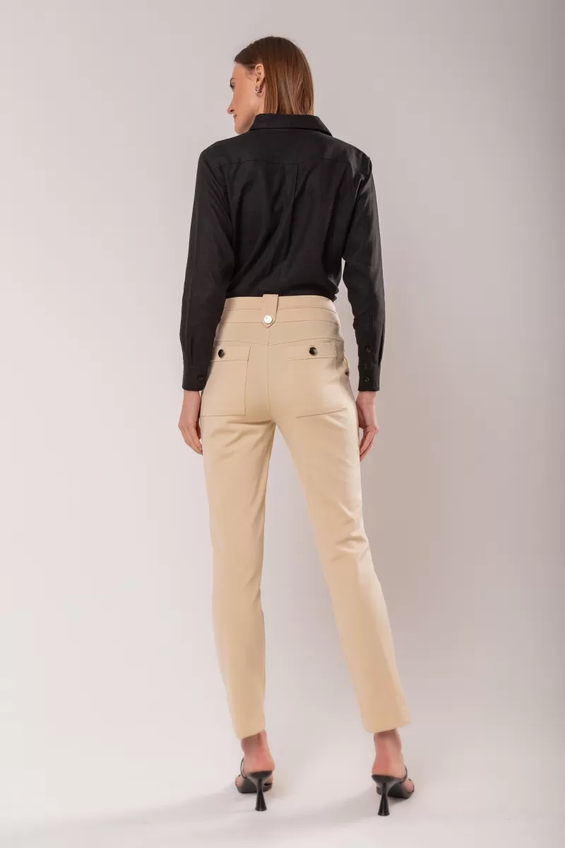 Hidrogênio - DOMINGAS FISHERMAN PANTS CREAM - 19503016 Hidrogênio - DOMINGAS FISHERMAN PANTS CREAM - 19503016
