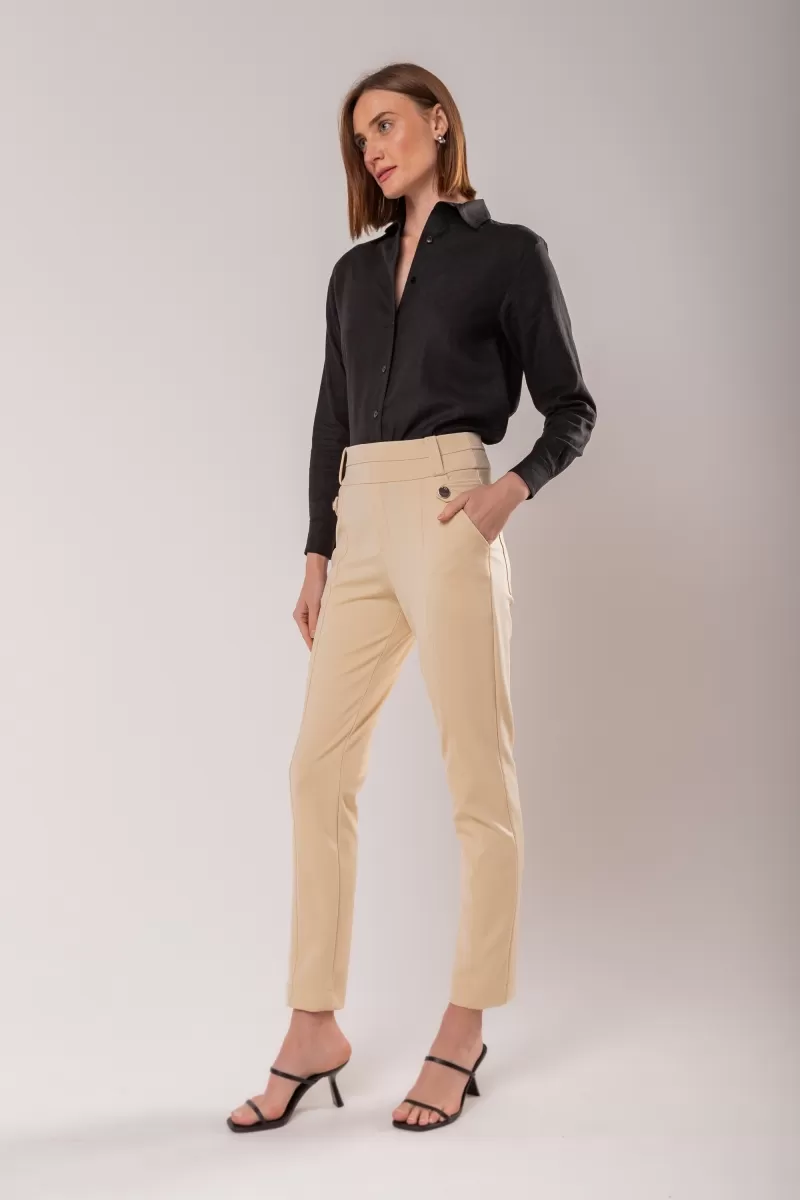 Hidrogênio - DOMINGAS FISHERMAN PANTS CREAM - 19503016 Hidrogênio - DOMINGAS FISHERMAN PANTS CREAM - 19503016
