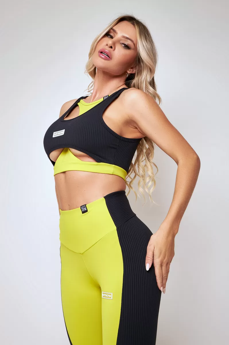 Lets Gym - Top Slim Shape Lime - 2116LM Lets Gym - Top Slim Shape Lime - 2116LM