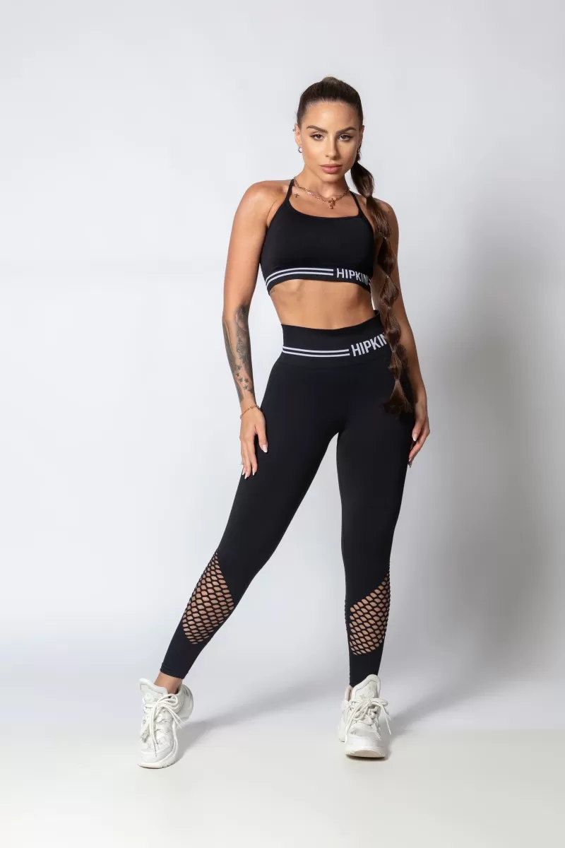 Hipkini - Black Sporty Style Seamless Legging - 33330283 Hipkini - Black Sporty Style Seamless Legging - 33330283