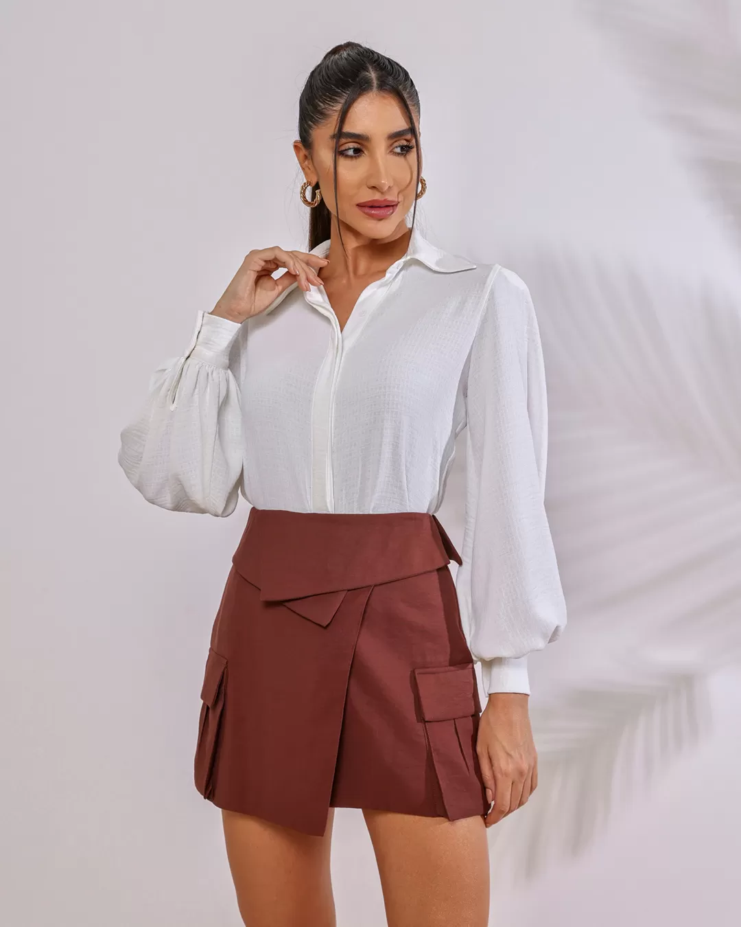 Dot Clothing - Dot Clothing Balonê Offwhite Shirt - 2131OFF Dot Clothing - Dot Clothing Balonê Offwhite Shirt - 2131OFF