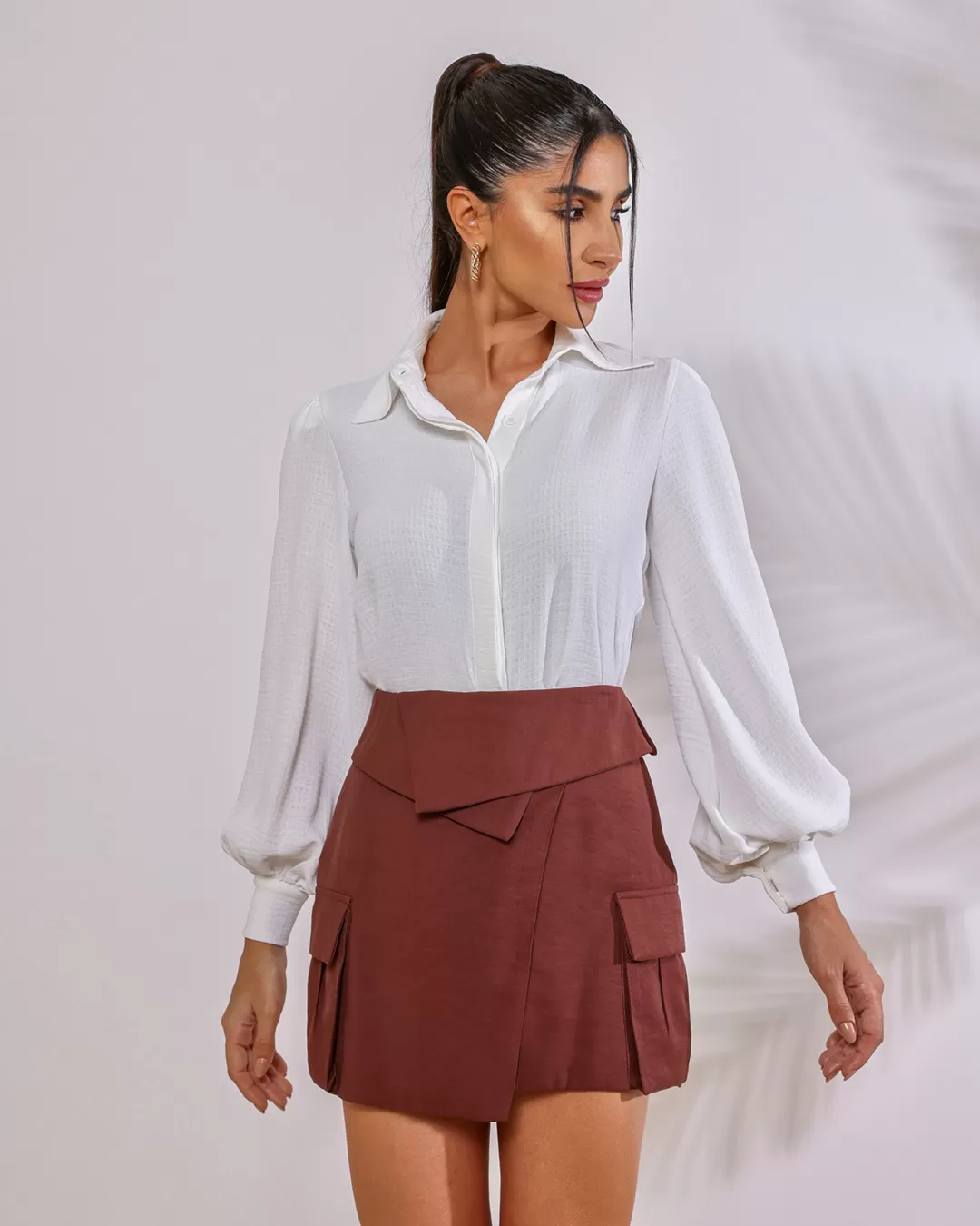 Dot Clothing - Dot Clothing Balonê Offwhite Shirt - 2131OFF Dot Clothing - Dot Clothing Balonê Offwhite Shirt - 2131OFF