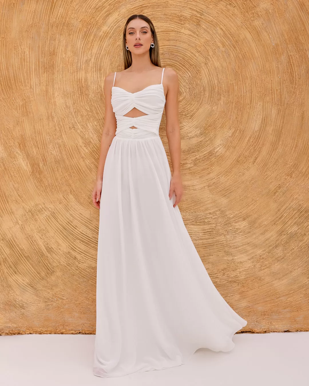 Dot Clothing - Dress Dot Clothing Long Sleeve Offwhite - 2093OFF