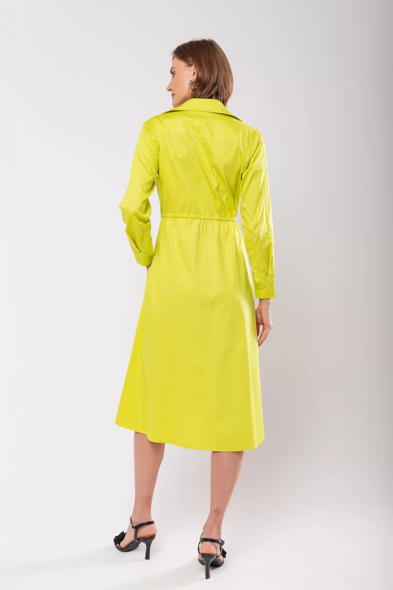 Hidrogênio - SICILIAN LONG SLEEVES CHEMISE DRESS - 19841 Hidrogênio - SICILIAN LONG SLEEVES CHEMISE DRESS - 19841