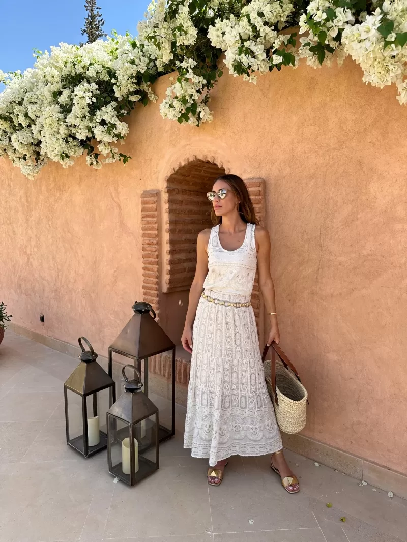 Hidrogênio - MIDI SKIRT 3 MARIAS EMBROIDERED OFF WHITE - 19858018 Hidrogênio - MIDI SKIRT 3 MARIAS EMBROIDERED OFF WHITE - 19858018