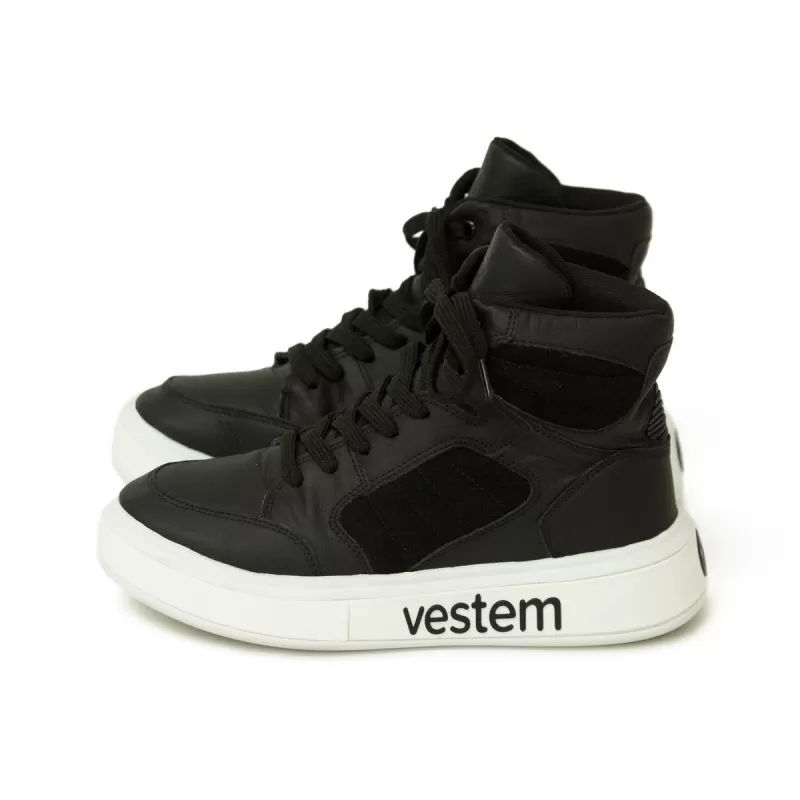 Vestem - Black Basquiat Sneakers - TE25.C0002 Vestem - Black Basquiat Sneakers - TE25.C0002