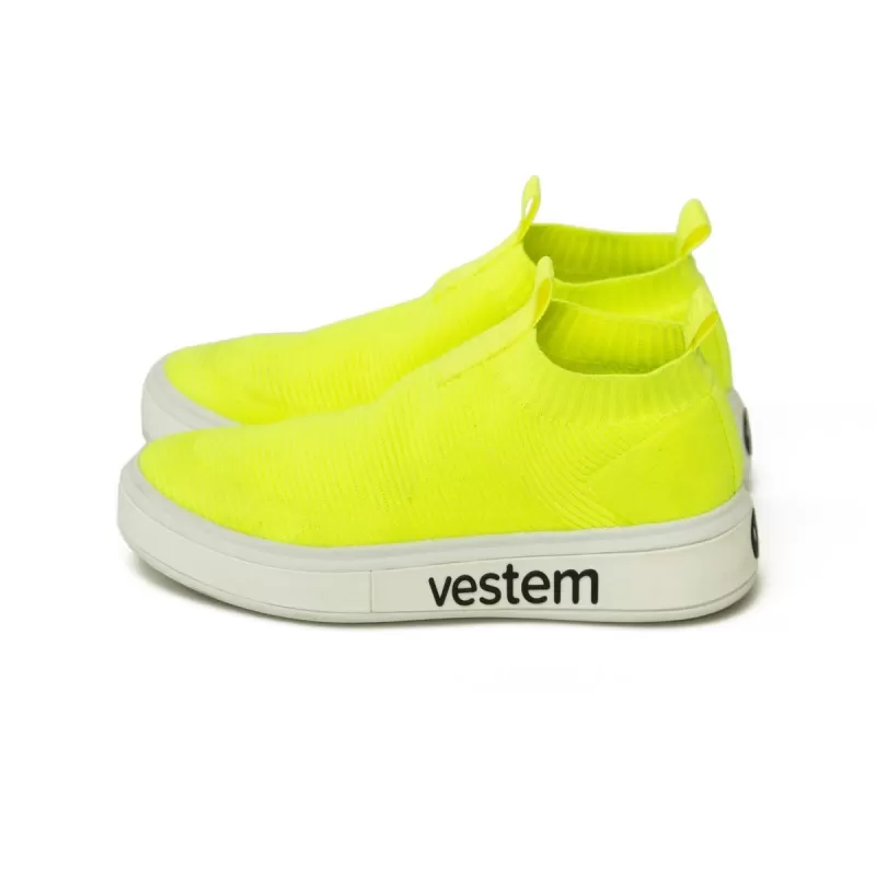 Vestem - Neon Yellow Malfatti Sneakers - TE27.C0009 Vestem - Neon Yellow Malfatti Sneakers - TE27.C0009