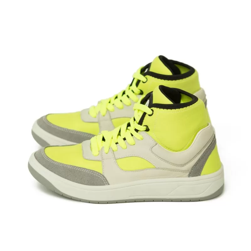 Vestem - Neon Yellow Dali Sneakers - TE28.C0009 Vestem - Neon Yellow Dali Sneakers - TE28.C0009