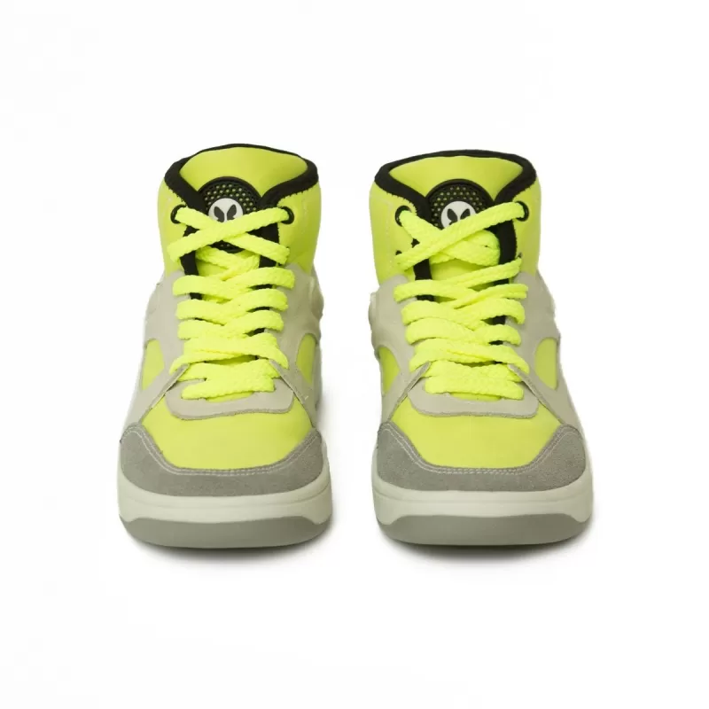 Vestem - Neon Yellow Dali Sneakers - TE28.C0009 Vestem - Neon Yellow Dali Sneakers - TE28.C0009