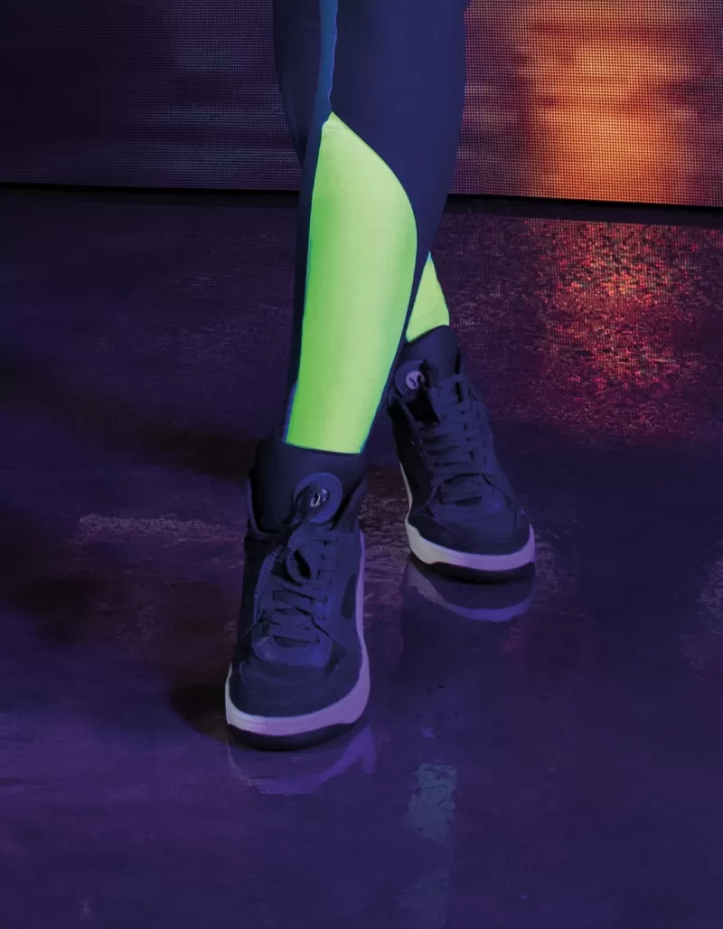 Vestem - Dali Yellow Navy Blue Sneakers - TE28.C0028 Vestem - Dali Yellow Navy Blue Sneakers - TE28.C0028