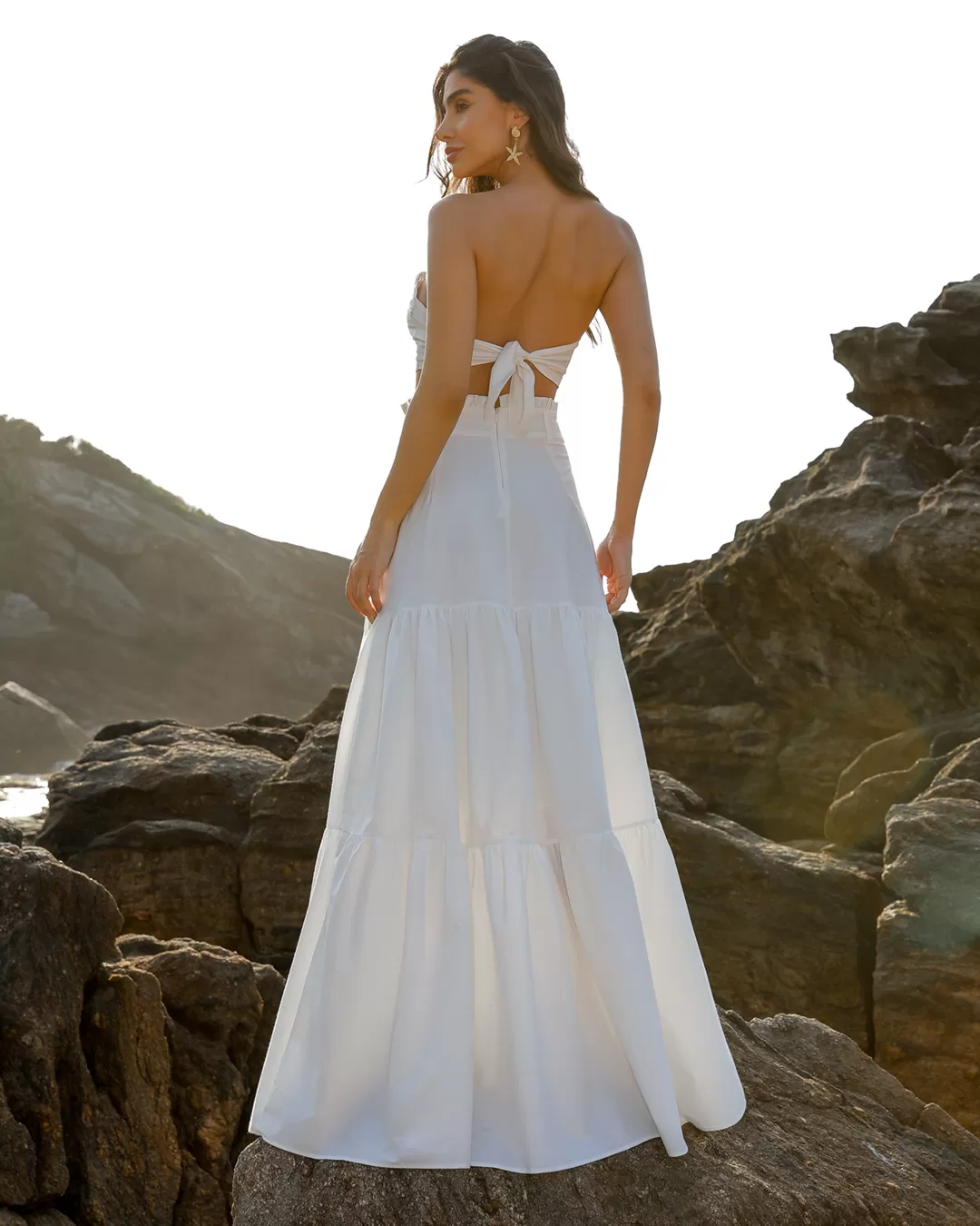 Dot Clothing - Set Dot Clothing Long Skirt Offwhite - 2091OFF Dot Clothing - Set Dot Clothing Long Skirt Offwhite - 2091OFF