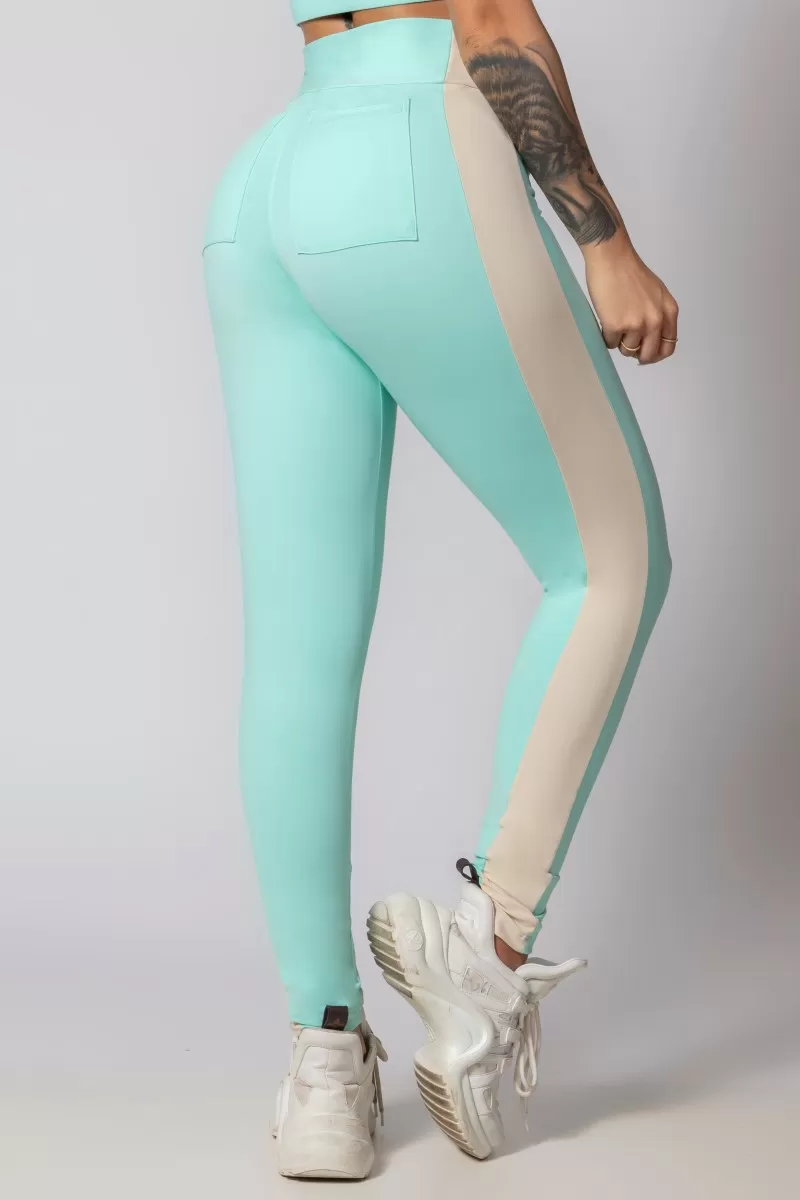 Hipkini - Aqua Green Fresh Legging - 33330315 Hipkini - Aqua Green Fresh Legging - 33330315