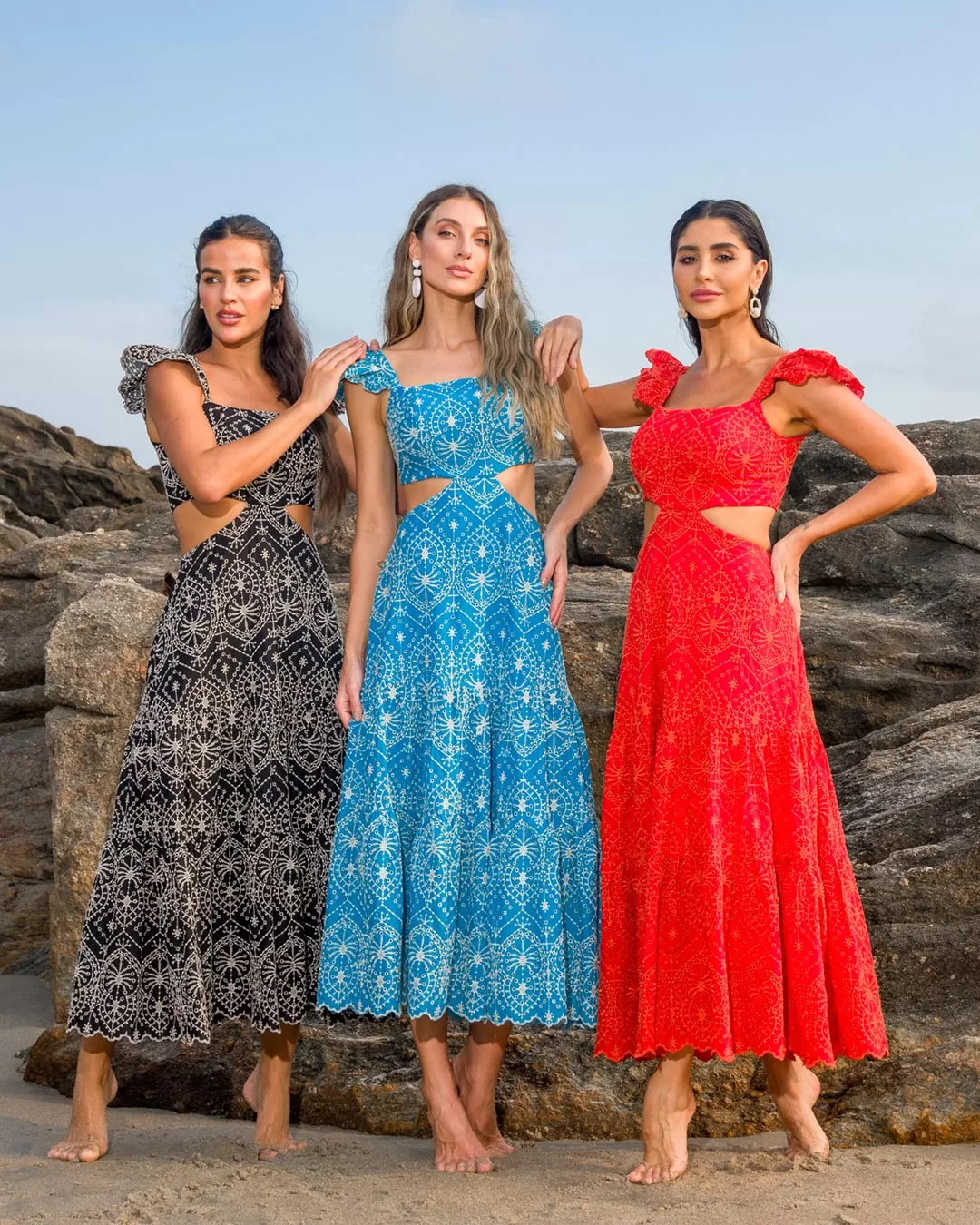 Dot Clothing - Dress Dot Clothing Long Laise Red - 2151VERMELHO Dot Clothing - Dress Dot Clothing Long Laise Red - 2151VERMELHO