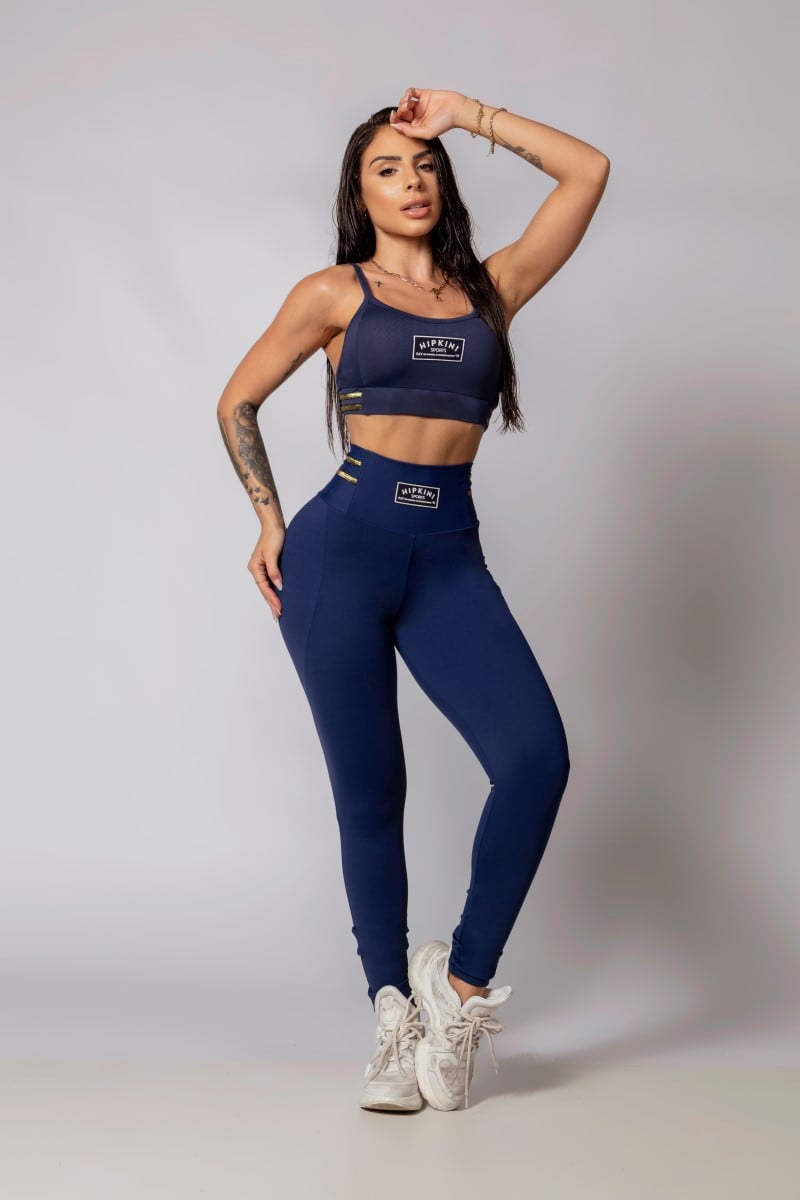 Hipkini - Top Fresh Navy Blue with Bias - 33330301 Hipkini - Top Fresh Navy Blue with Bias - 33330301