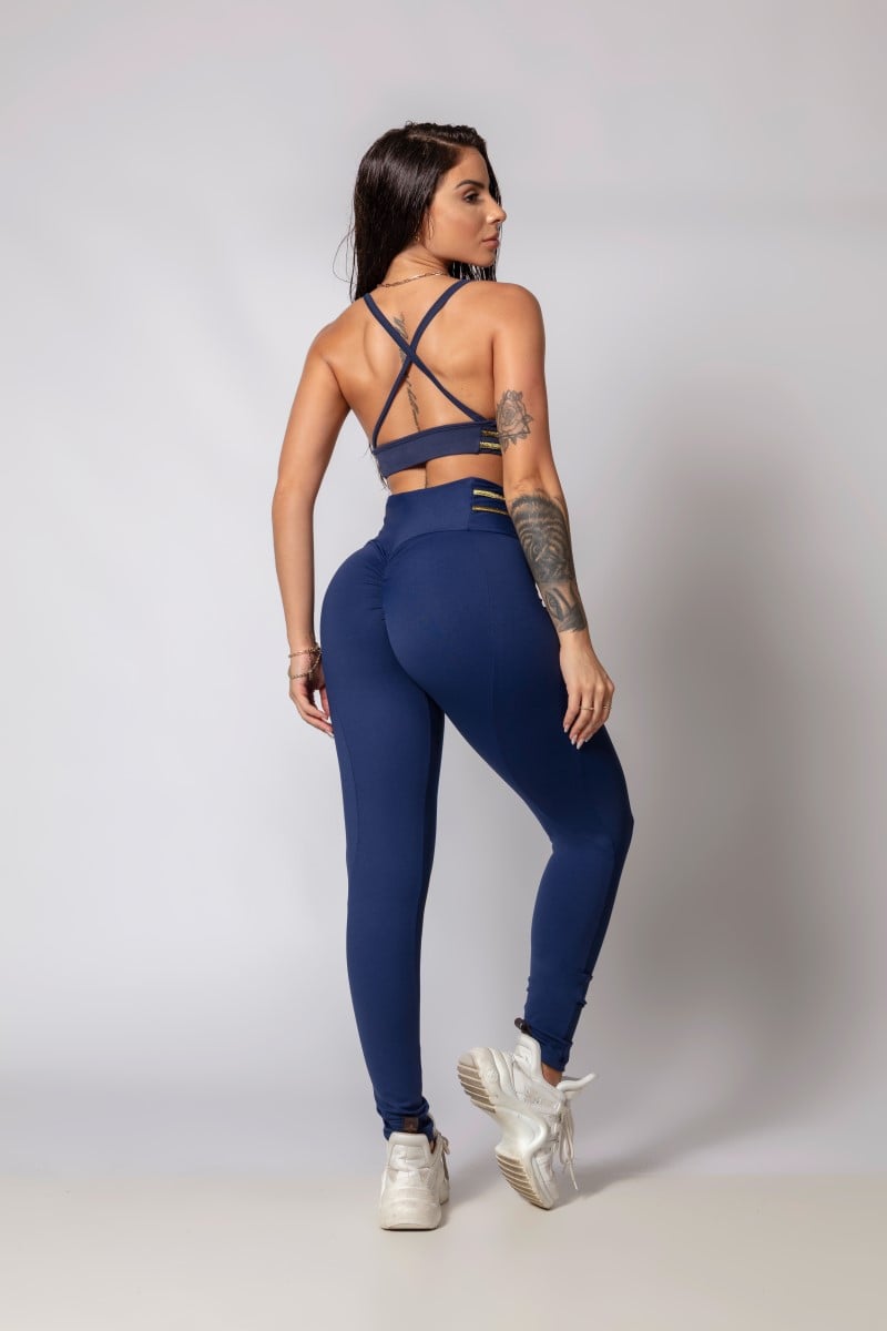 Hipkini - Top Fresh Navy Blue with Bias - 33330301 Hipkini - Top Fresh Navy Blue with Bias - 33330301