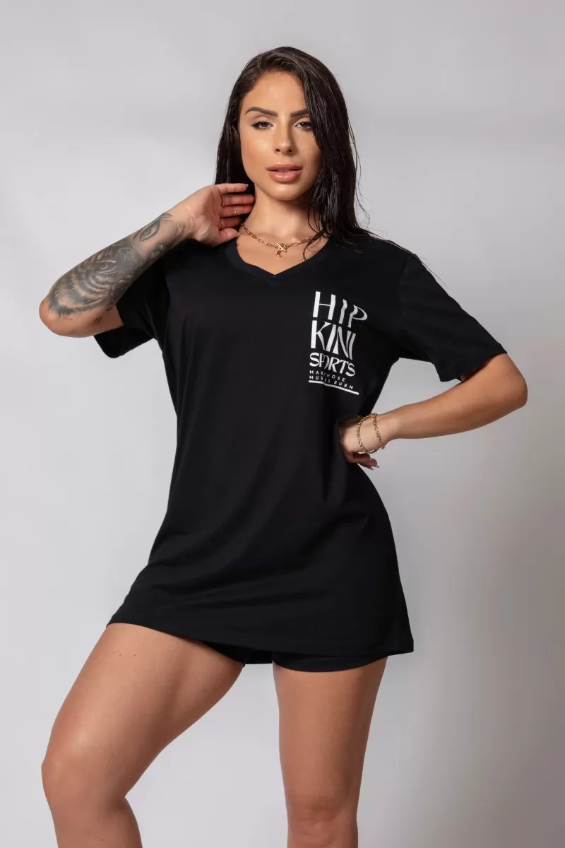 Hipkini - Large T-Shirt Fresh Black - 33330298 Hipkini - Large T-Shirt Fresh Black - 33330298