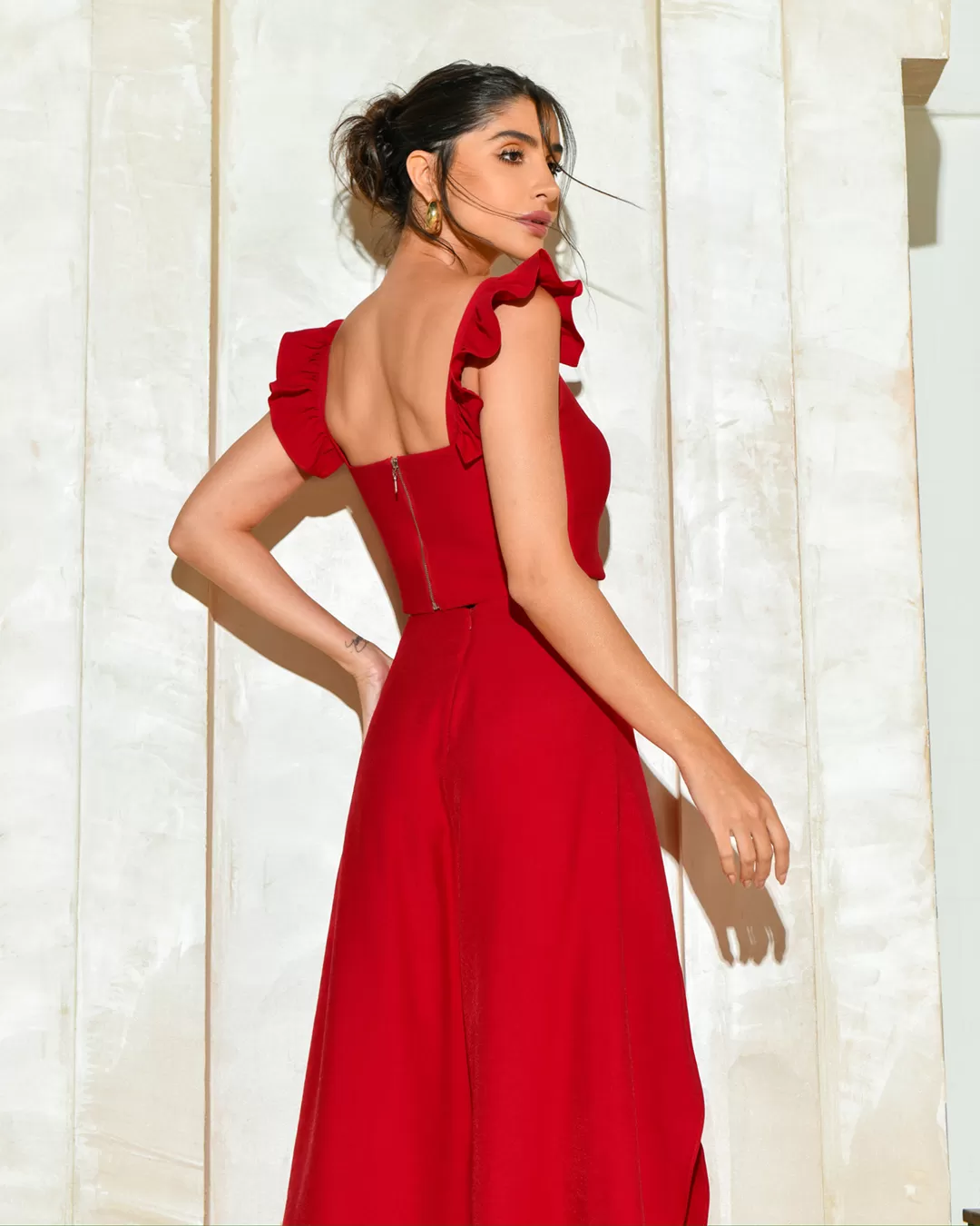 Dot Clothing - Set Dot Clothing Pantacourt Red - 2170VERMELHO Dot Clothing - Set Dot Clothing Pantacourt Red - 2170VERMELHO