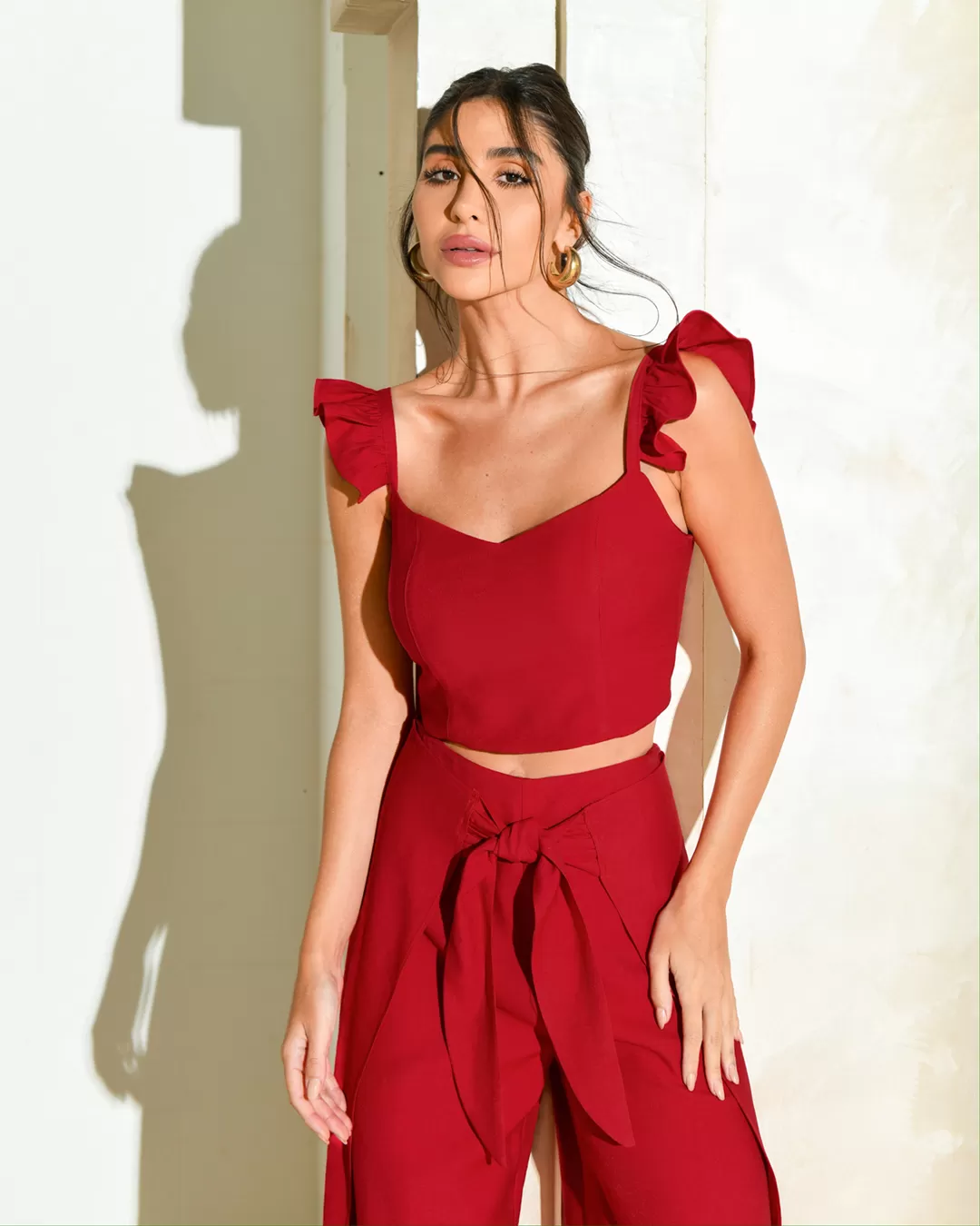 Dot Clothing - Set Dot Clothing Pantacourt Red - 2170VERMELHO Dot Clothing - Set Dot Clothing Pantacourt Red - 2170VERMELHO