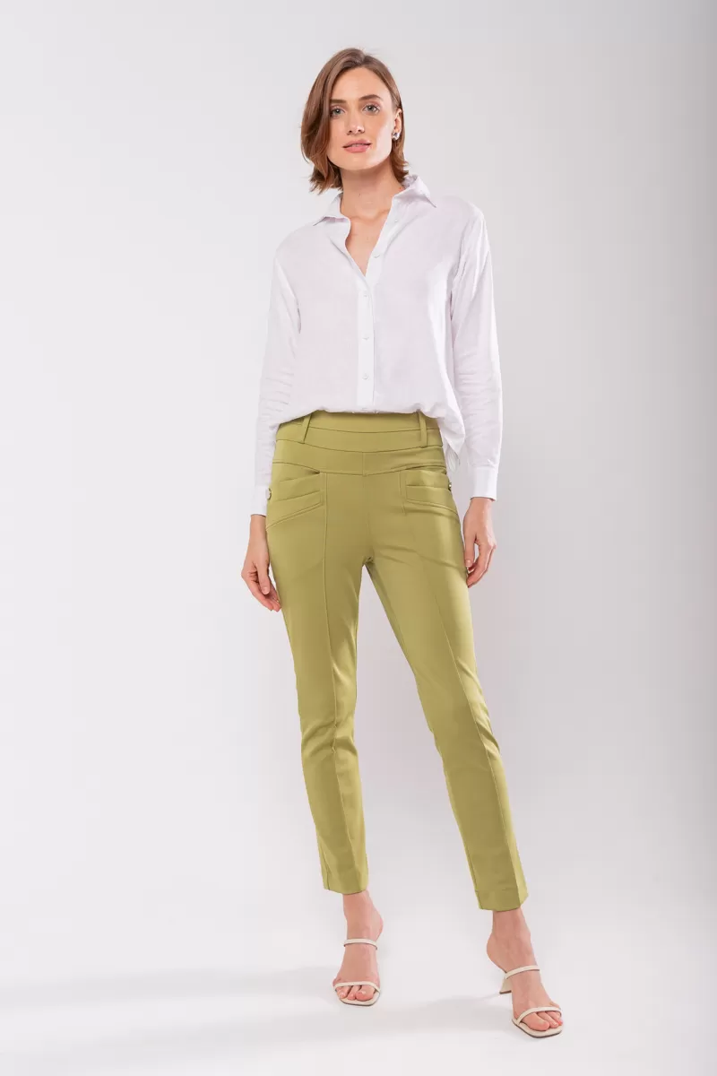 Hidrogênio - CAMILA VERDE ARENA FISHERMAN PANTS - 19510514 Hidrogênio - CAMILA VERDE ARENA FISHERMAN PANTS - 19510514