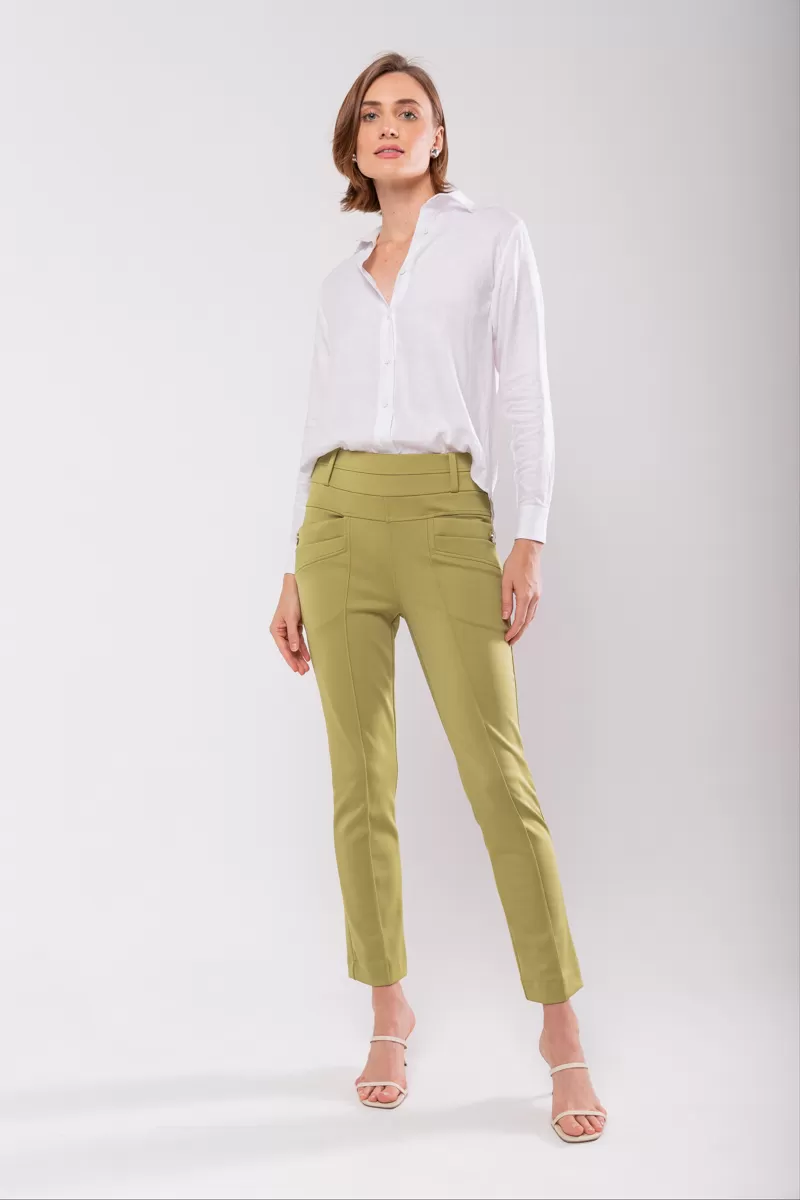 Hidrogênio - CAMILA VERDE ARENA FISHERMAN PANTS - 19510514 Hidrogênio - CAMILA VERDE ARENA FISHERMAN PANTS - 19510514
