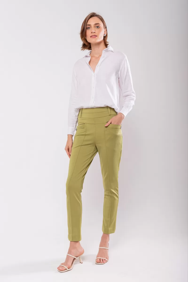 Hidrogênio - CAMILA VERDE ARENA FISHERMAN PANTS - 19510514 Hidrogênio - CAMILA VERDE ARENA FISHERMAN PANTS - 19510514